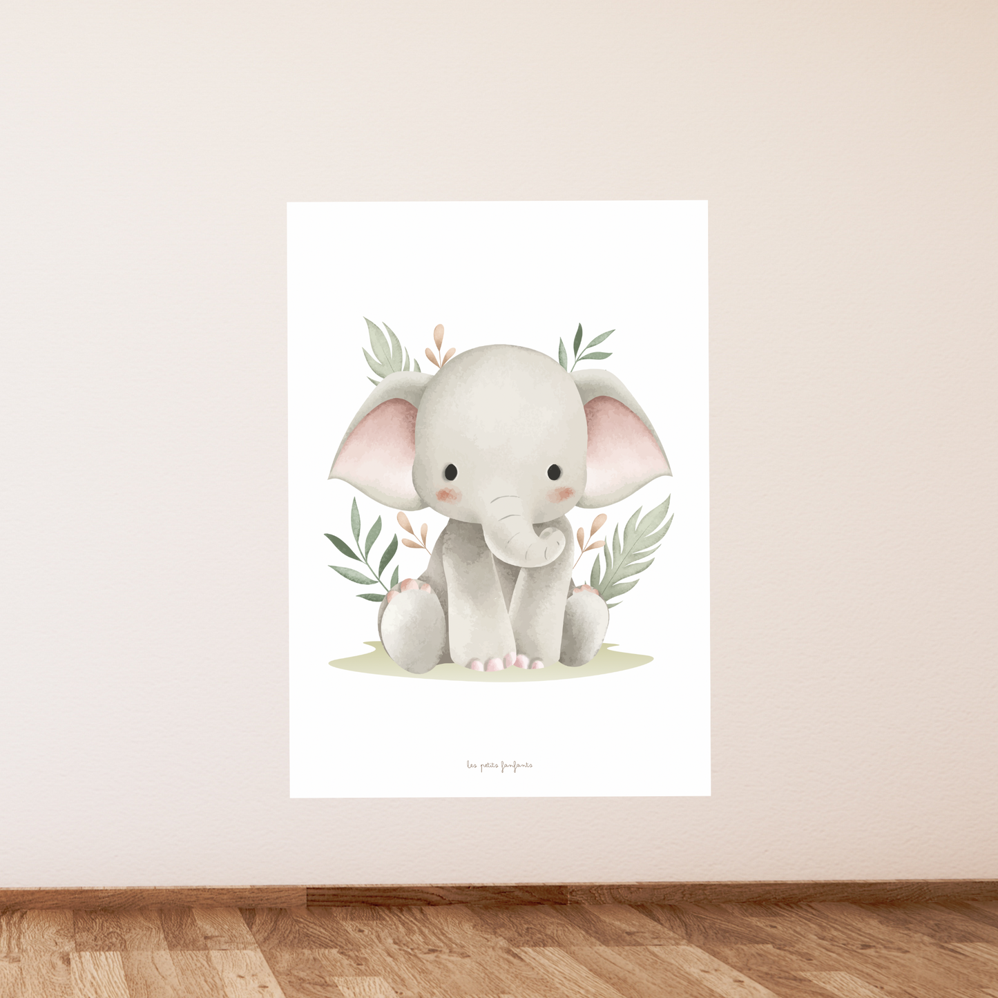 Affiche décorative - Éléphant