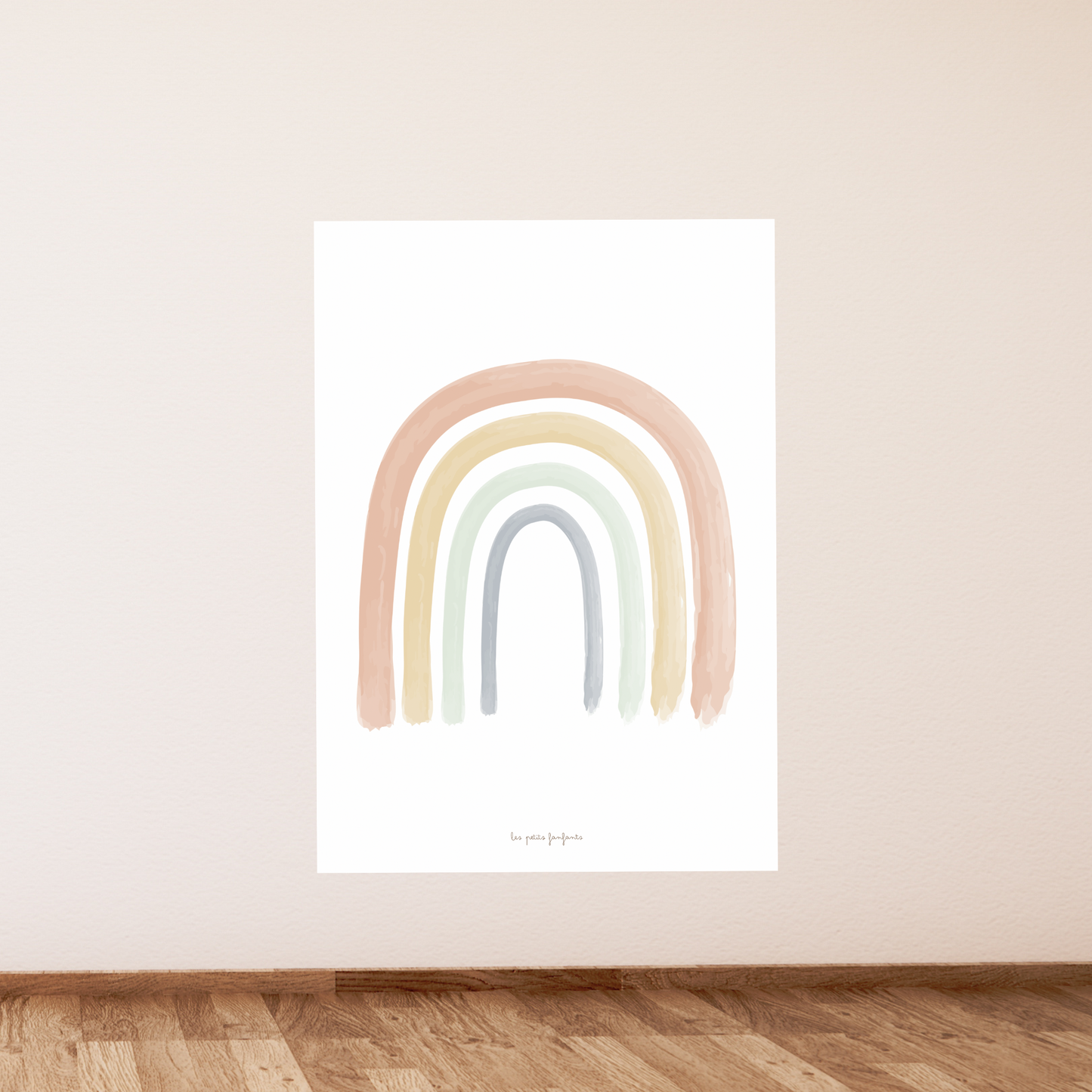 Affiche décorative - Arc-en-ciel