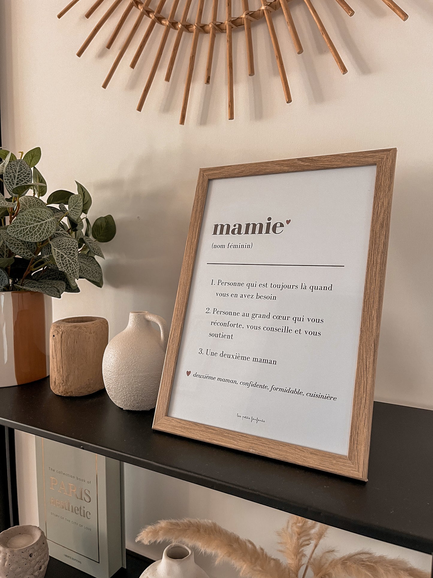 Affiche décorative - Définition Mamie