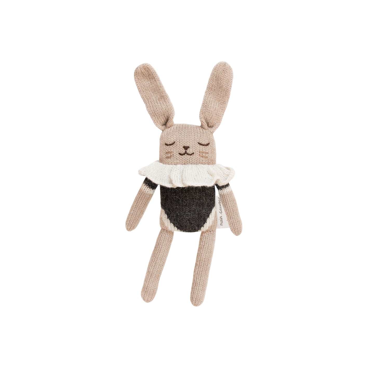 Doudou lapin - Maillot noir