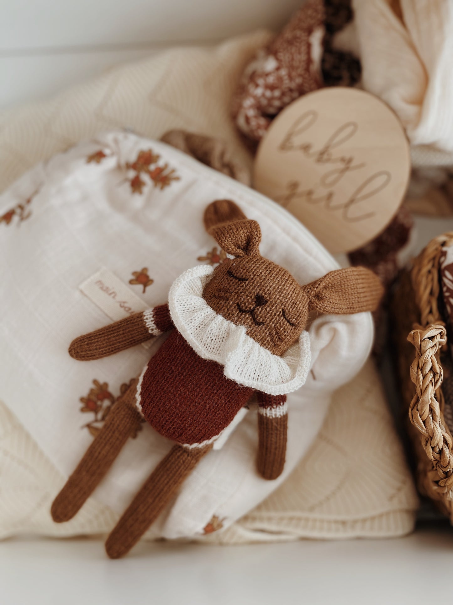 Doudou lapin - Maillot sienne