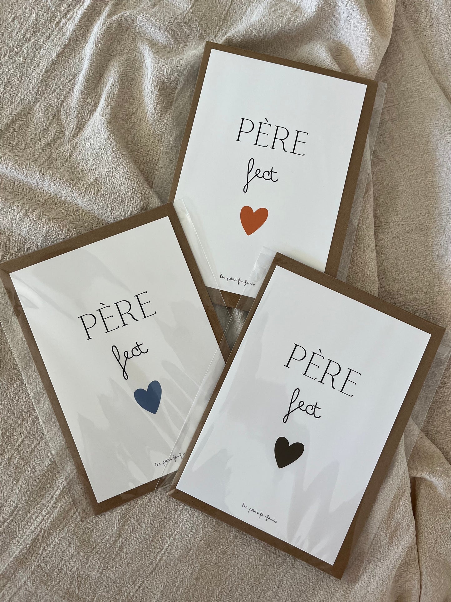Carte décorative - père fect