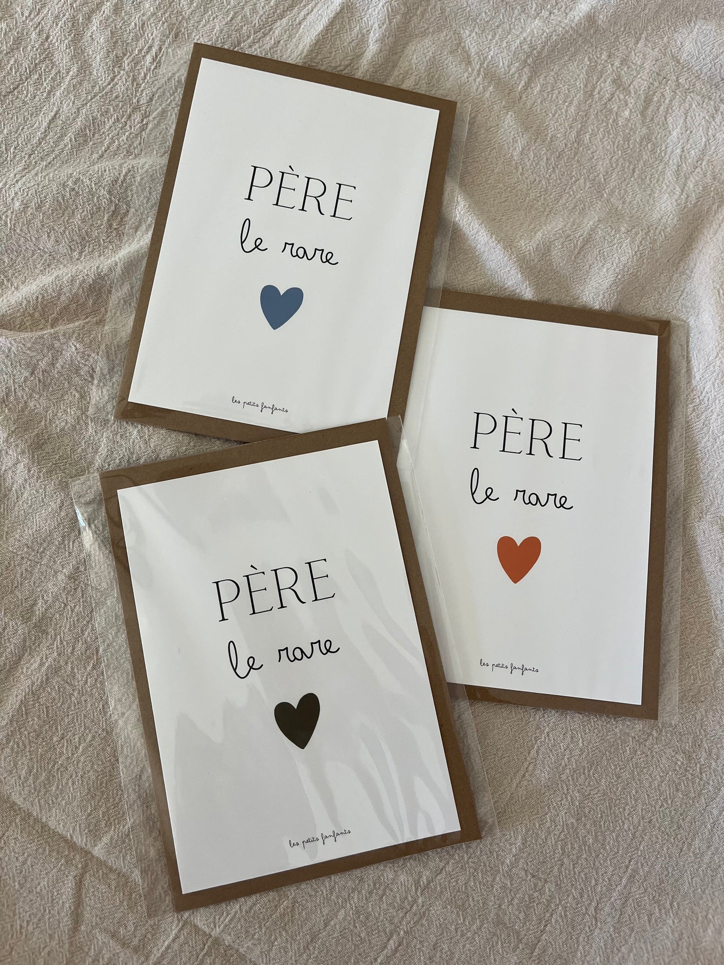 Carte décorative - père le rare