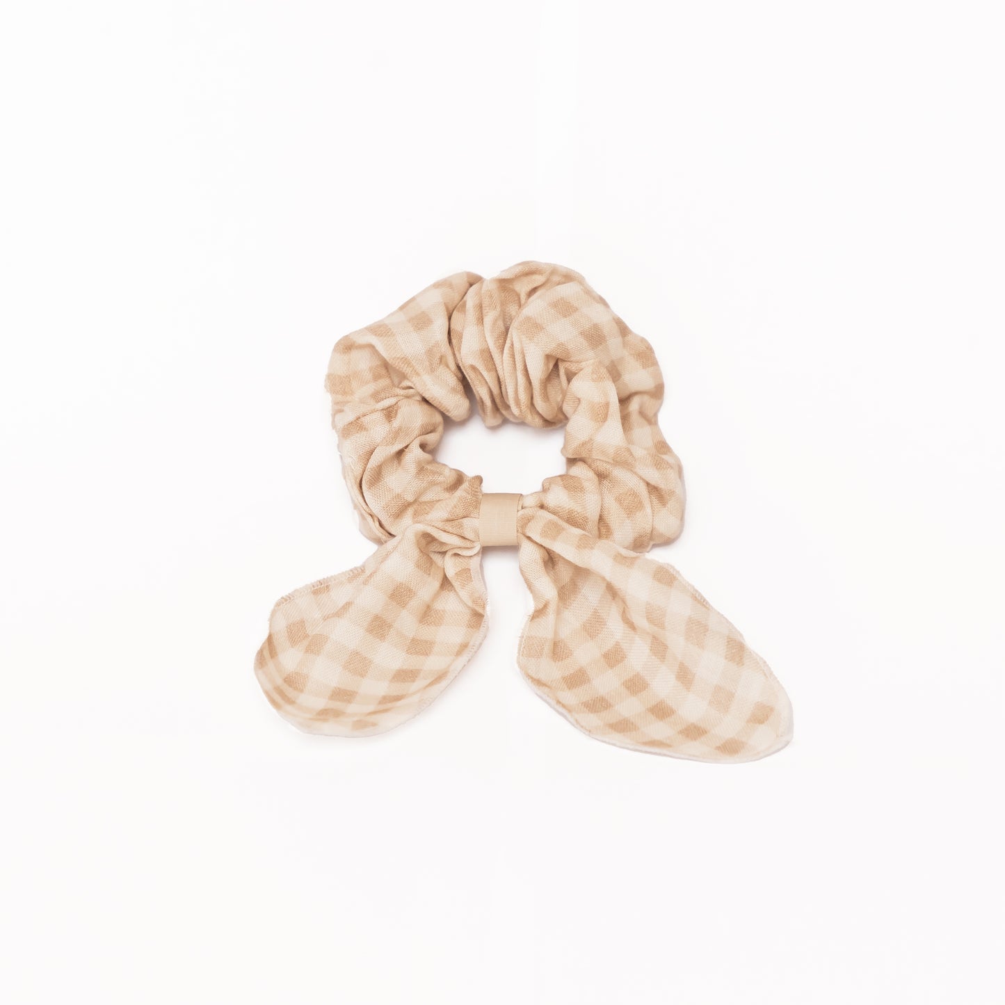 Chouchou avec nœud - Vichy Soft Squares