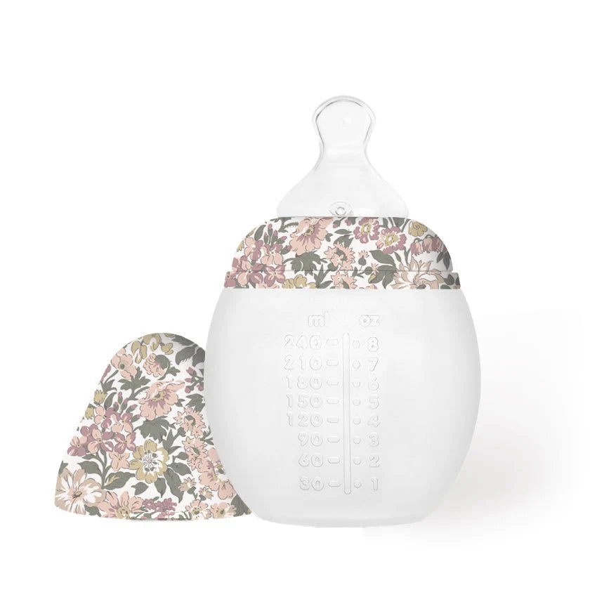Biberon en silicone médical et anti-colique - 240 ml - Liberty