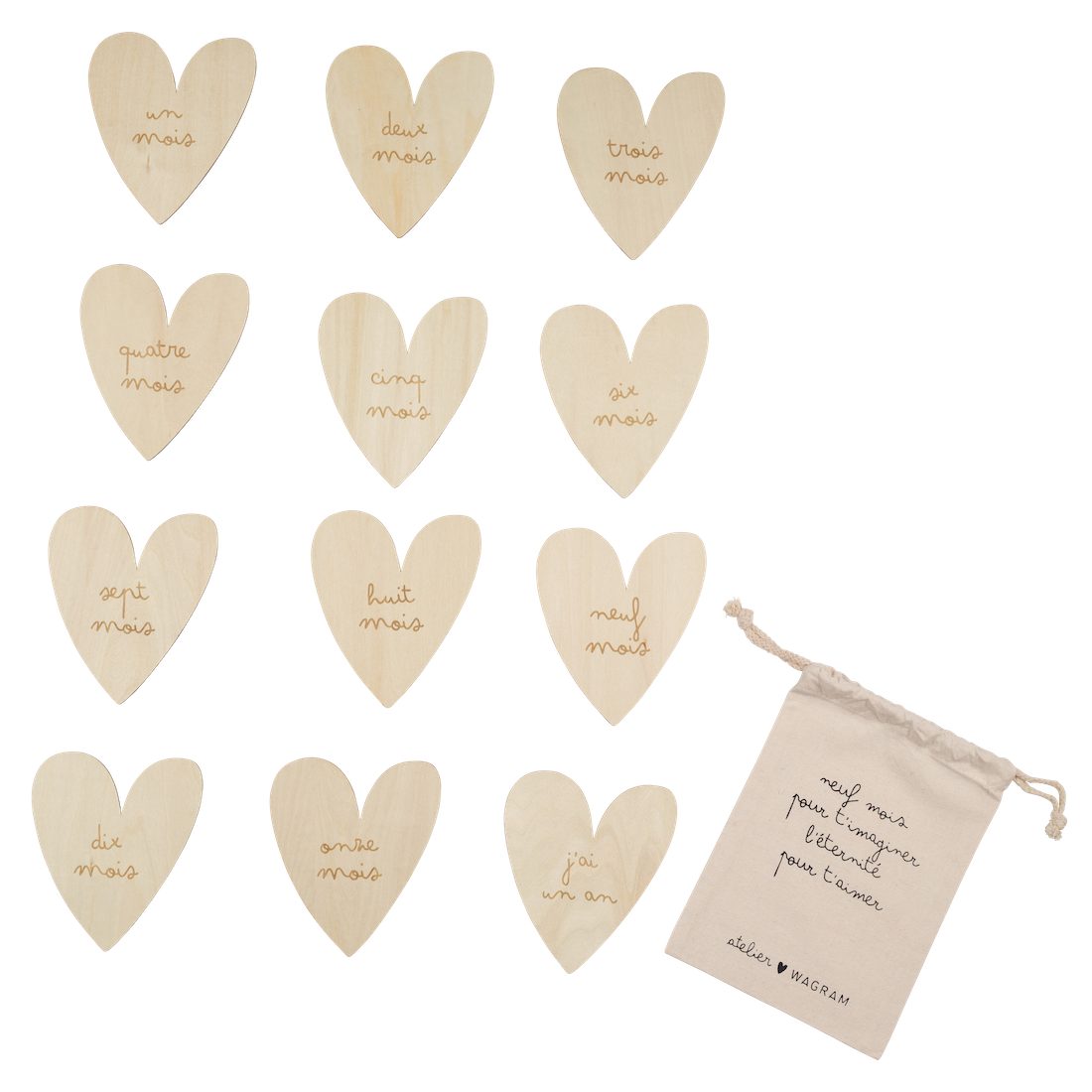 Cartes étapes - Bois certifié FSC