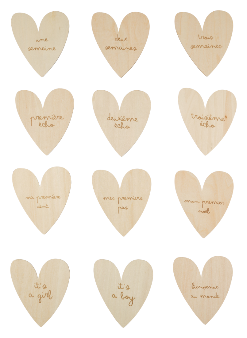 Cartes étapes - Bois certifié FSC