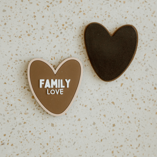 Magnet cœur - Family Love
