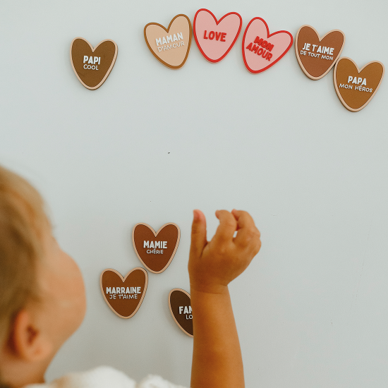 Magnet cœur - Family Love